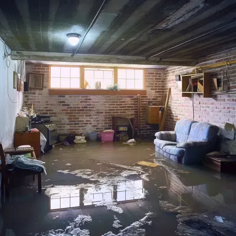 Flooded Basement Cleanup in Chickasaw County, MS